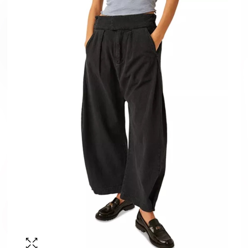 Free People Cool Harbor wide leg pants